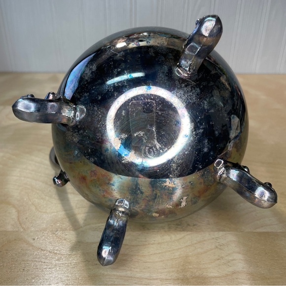 Vintage Eales 1779 Silverplate Water Pitcher with Ice Guard - Picture 10 of 10